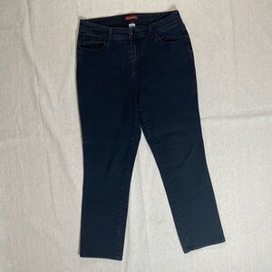 dressbarn | Back Straight Leg Stretch Jeans | 12 Short